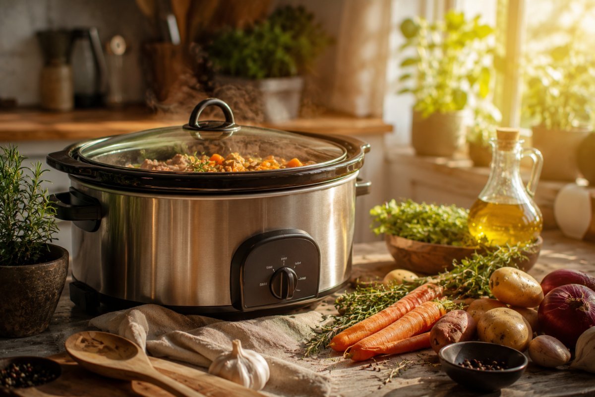 Olla de cocción lenta con recetas de cocina lenta