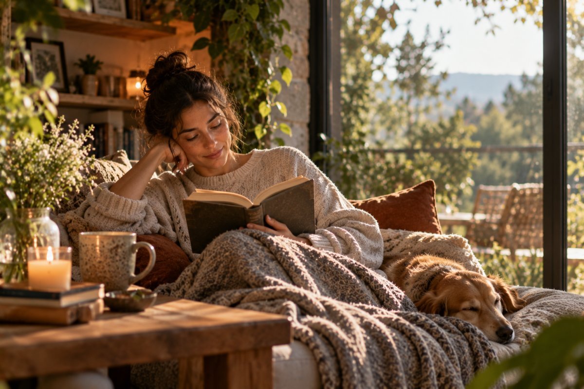 Un buen libro como herramienta para reducir el estrés y encontrar paz.