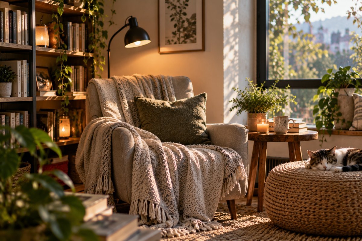Ideas de diseño para un rincón de lectura acogedor en casa