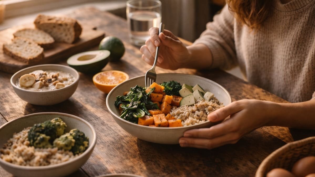 alimentos naturales reconfortantes que apoyan la energia diaria