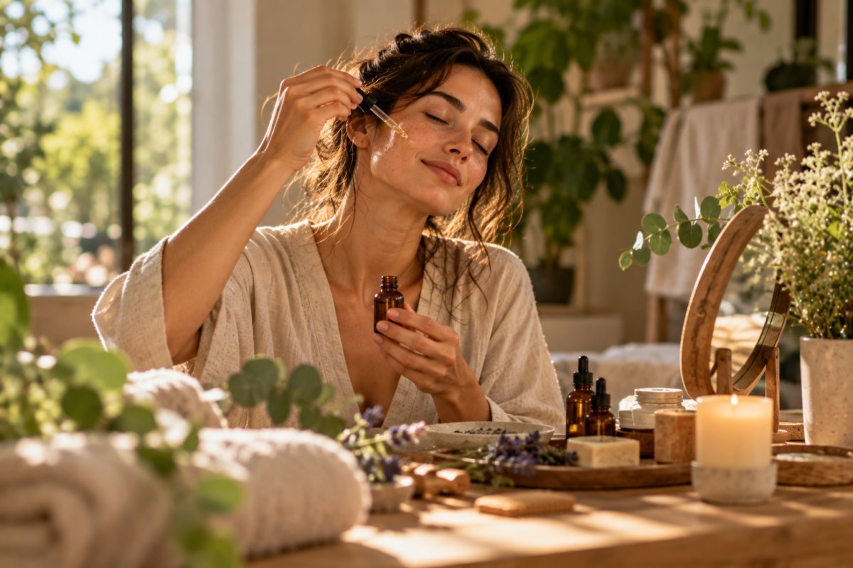 Aceites esenciales para una belleza consciente y natural