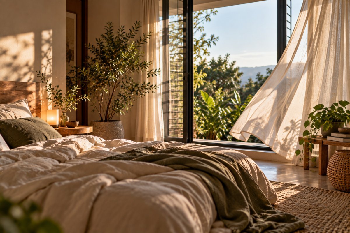 Habitación bien ventilada para un mejor descanso nocturno